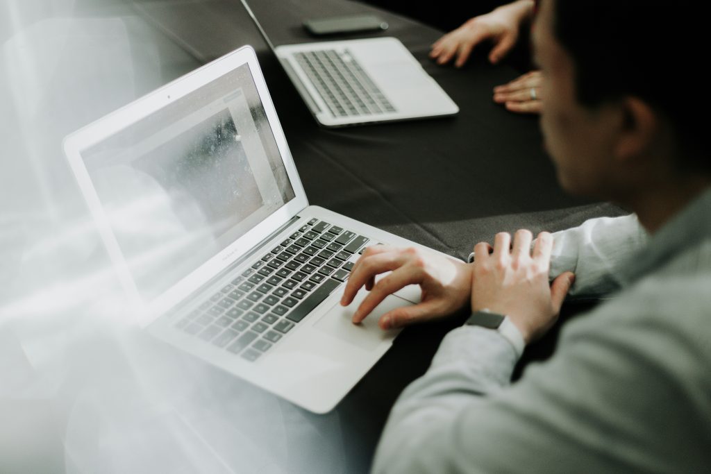 A picture of a student researching on their system. 

Researching and planning is a major practice and one of the essential safety tips for traveling abroad.